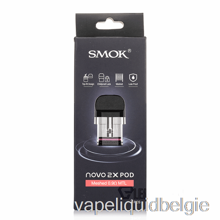 Vape Vloeibare Smok Novo 2x Vervangende Pods 0.6ohm Meshed Mtl-pods